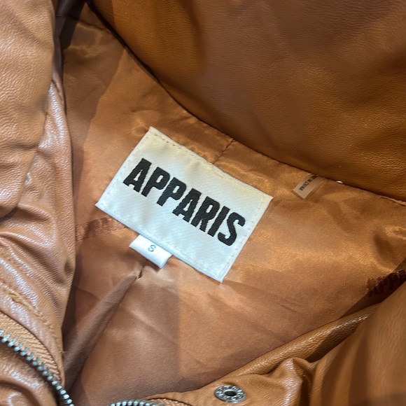 Apparis Faux Leather Puffer - Picture 5 of 8